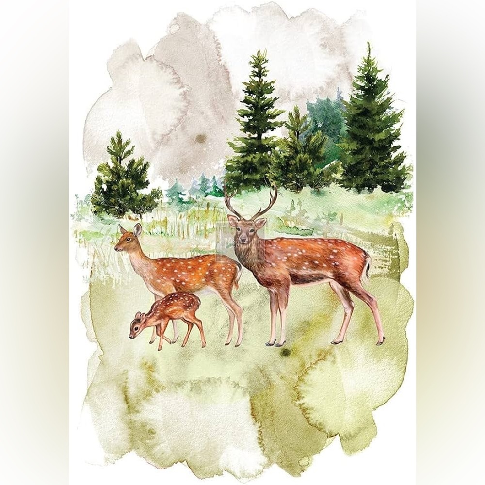 Redesign with Prima Decor Transfer | FAUNA | RARE (retired) | 23.7” x 34.8”